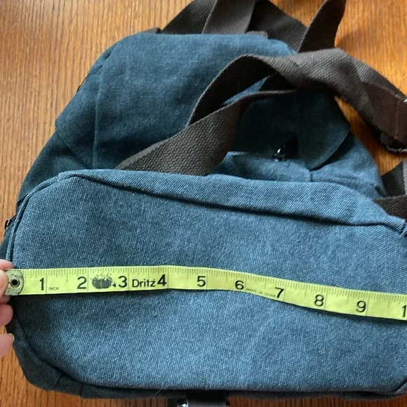 JOSEKO CANVAS BACKPACK , RUCKSACK SCHOOLBAG Anti-theft - Picture 12 of 16